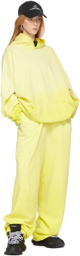 Balenciaga Yellow Large Fit Lounge Pants