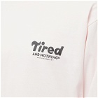 Tired Skateboards Men's Long Sleeve Nothingth T-Shirt in Pink
