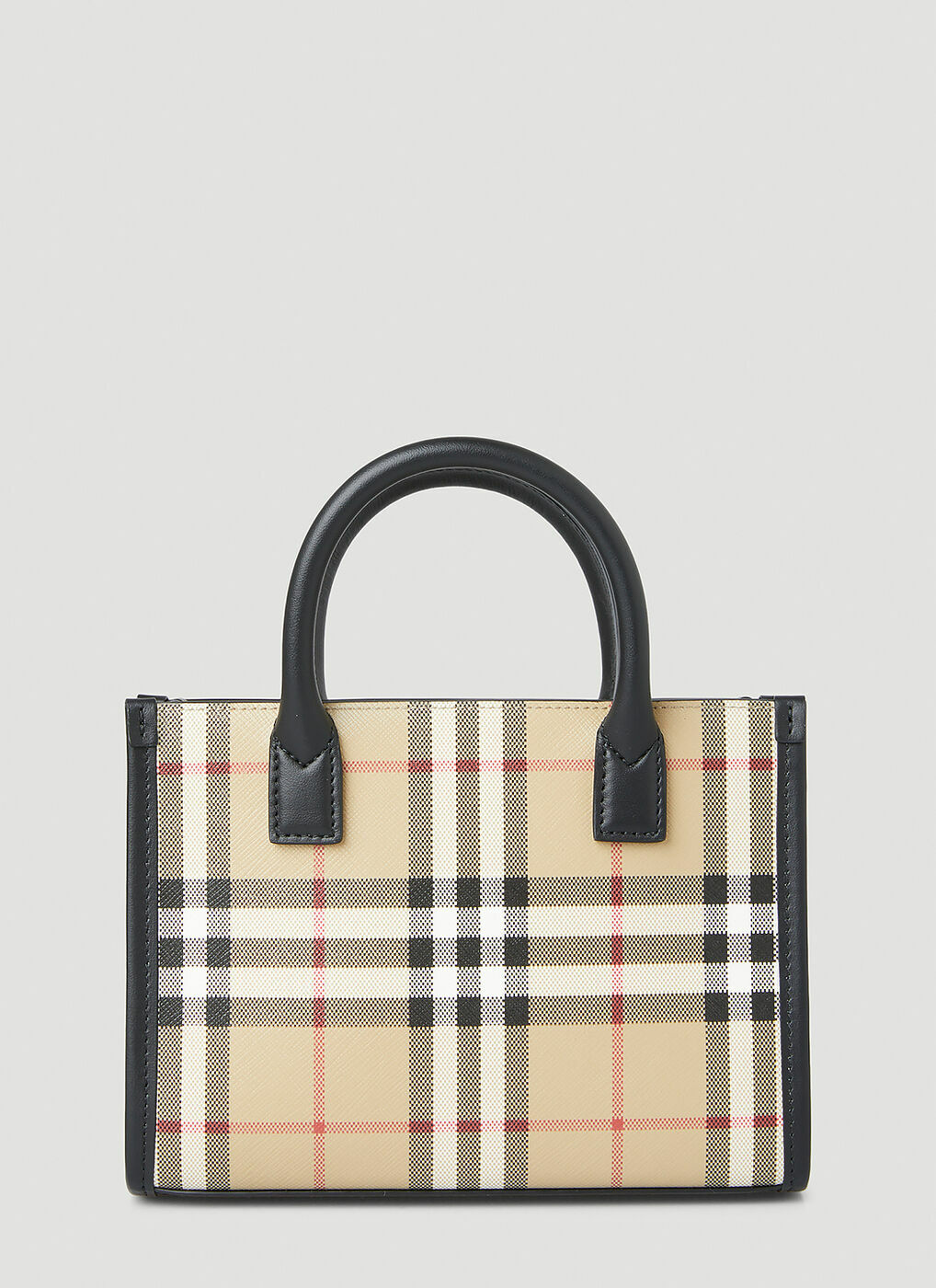 Denny Check Crossbody Bag in Beige Burberry