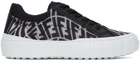 Fendi Black & Transparent FF Vertigo 'Fendi Force' Sneakers