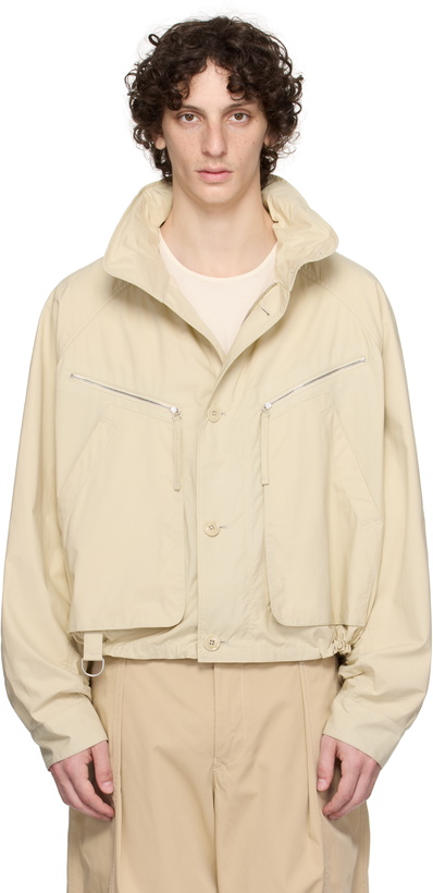 Photo: LEMAIRE Beige Parachute Jacket