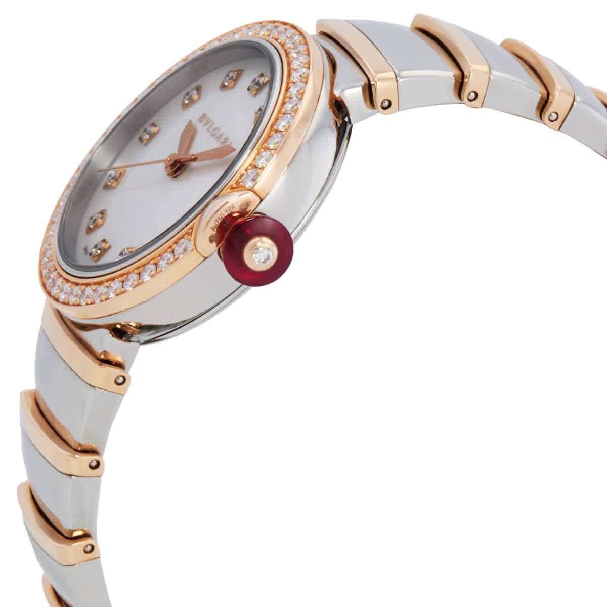 Bvlgari Lvcea Ladies 18 Carat Rose Gold Watch 102476