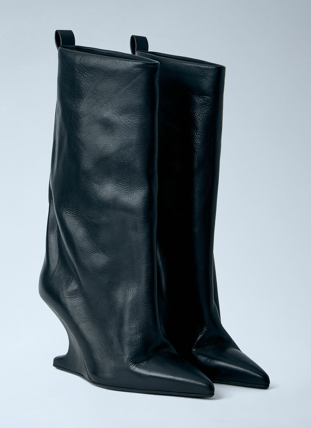 Rick Owens Cantilever 8 Sharp Flared Boots