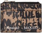 Alexander McQueen Beige Detachable Card Holder