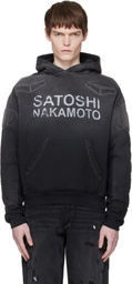 Satoshi Nakamoto Black Moto Hoodie