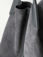 Loro Piana - Bale Extra-Large Leather-Trimmed Full-Grain Nubuck Tote Bag