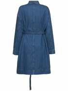 WEEKEND MAX MARA Finito Belted Denim Dress