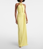 Elie Saab Halterneck cady gown