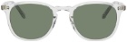 Garrett Leight Transparent Kinney Sunglasses