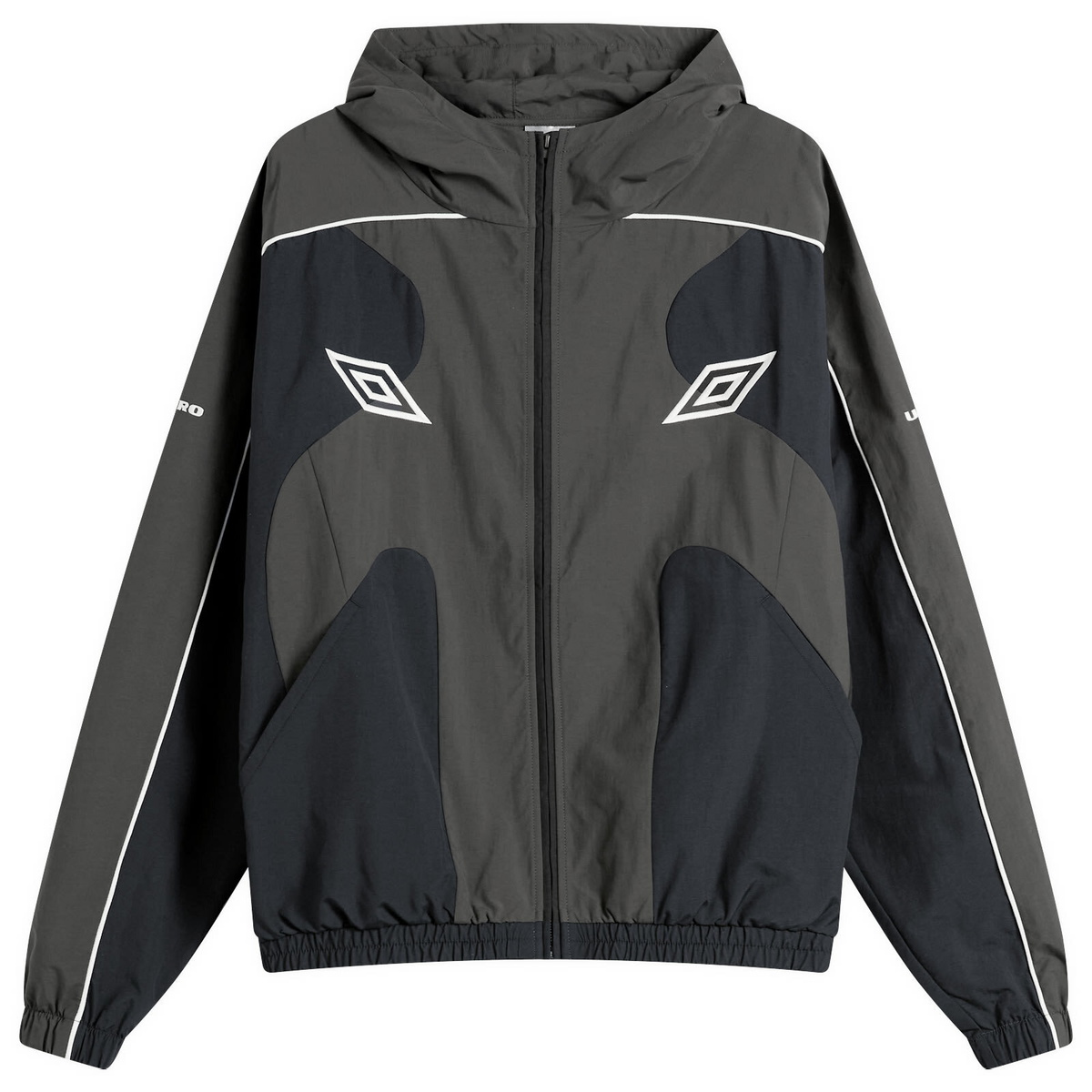 Umbro by Slam Jam Men's Guarding Masked Tracksuit Top in Black