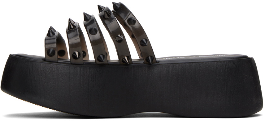 Jean Paul Gaultier Black Melissa Edition Becky Punk Love Sandals