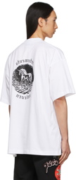 VETEMENTS White Double Unicorn T-Shirt