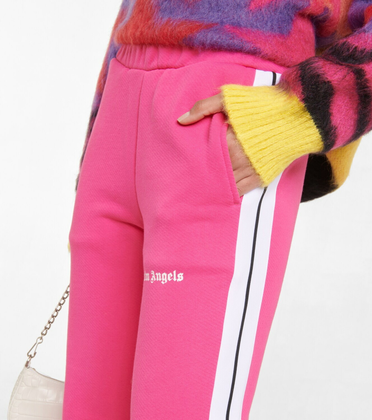 Palm Angels - Cotton jersey sweatpants