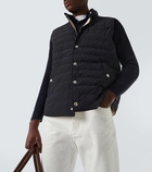 Brunello Cucinelli Taffeta down vest