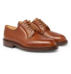 George Cleverley - Archie Full-Grain Leather Derby Shoes - Men - Tan