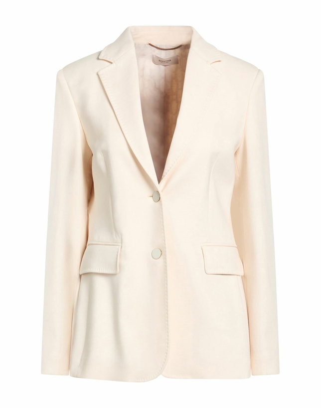 Photo: Agnona Womens Blazer in Beige
