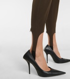 Y/Project - Belted high-rise stirrup pants