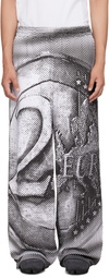 Gerrit Jacob Black & White Printed Sweatpants