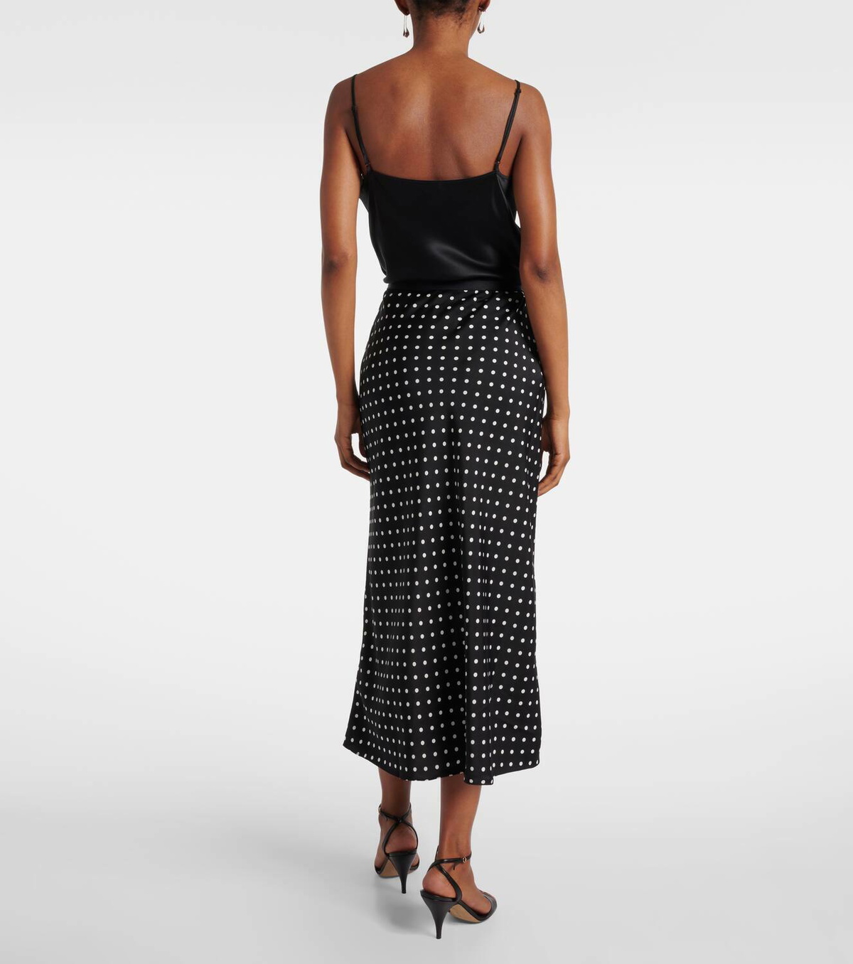 Polo Ralph Lauren Polka-dot slip skirt