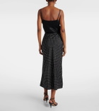Polo Ralph Lauren Polka-dot slip skirt