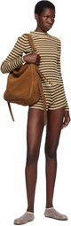 Nanushka Beige Ferra Shorts