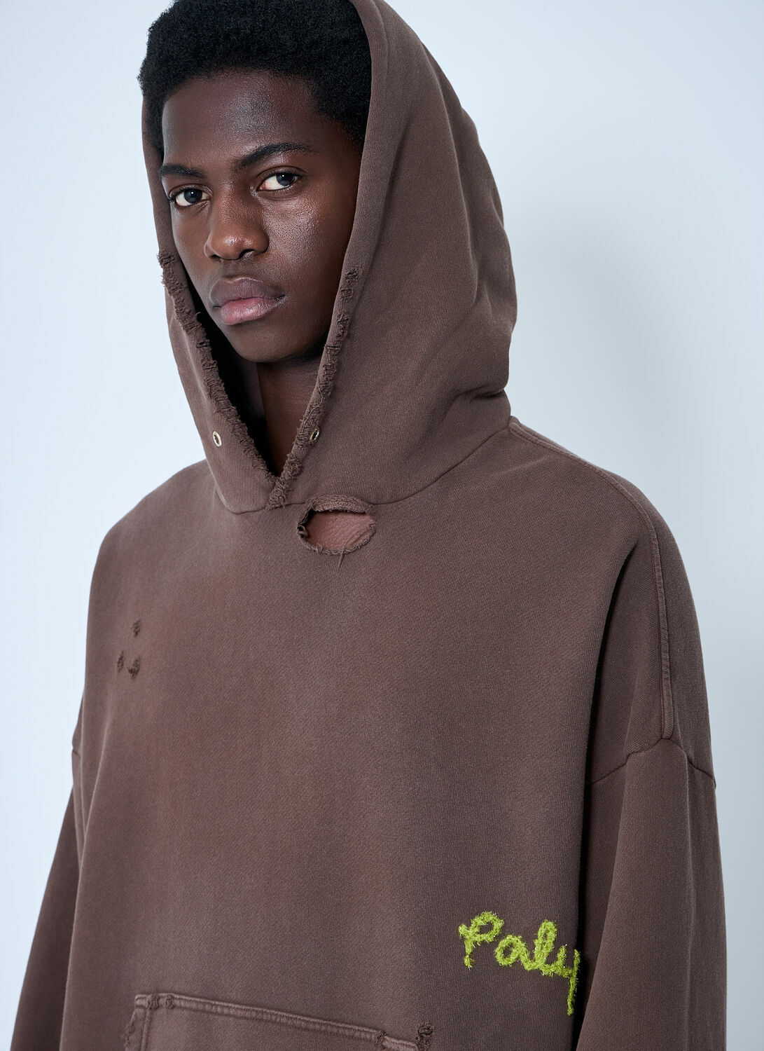 Paly Blank Hooded Sweatshirt