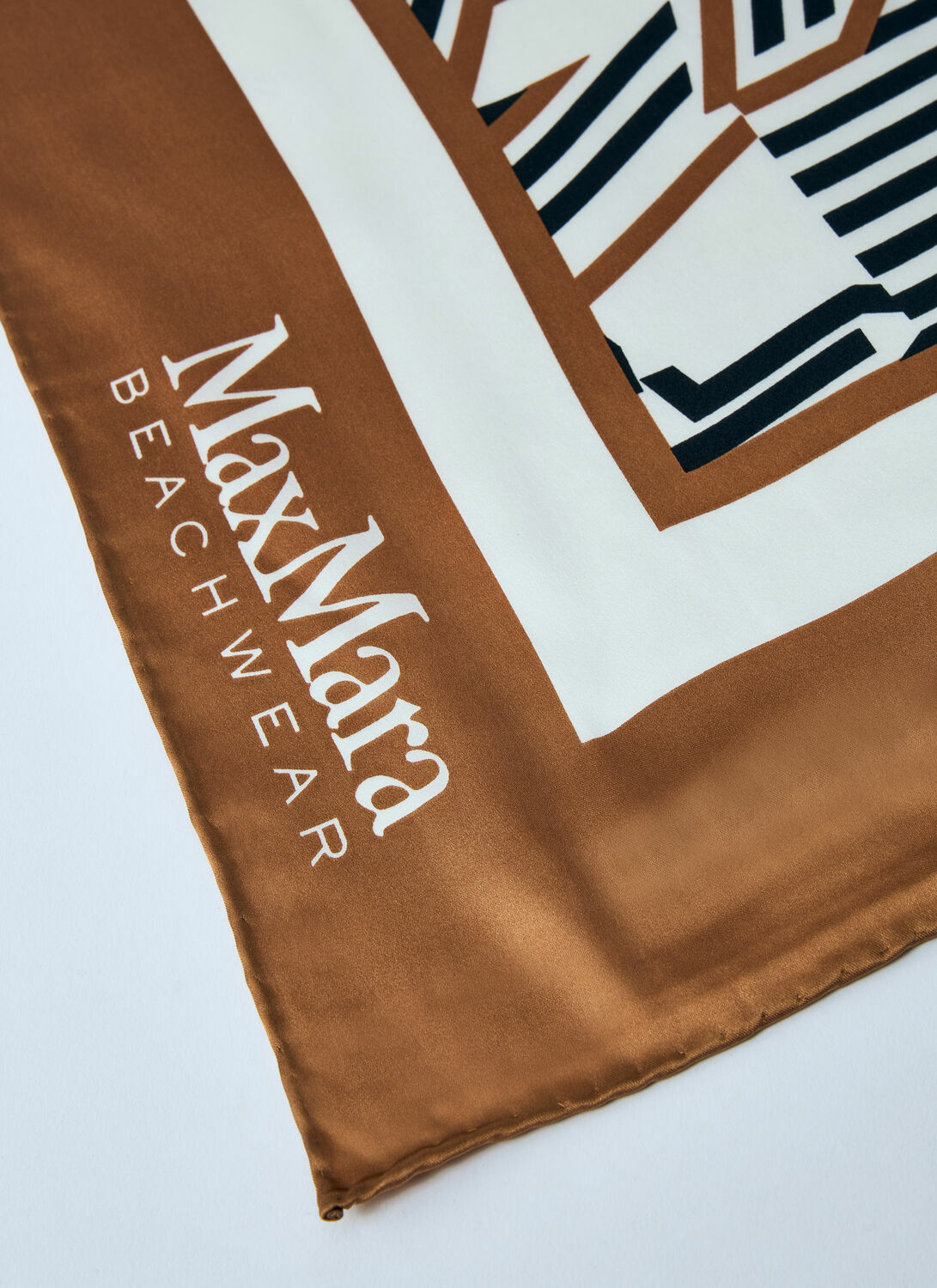 Max Mara Printed Silk Scarf