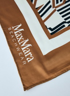 Max Mara Printed Silk Scarf