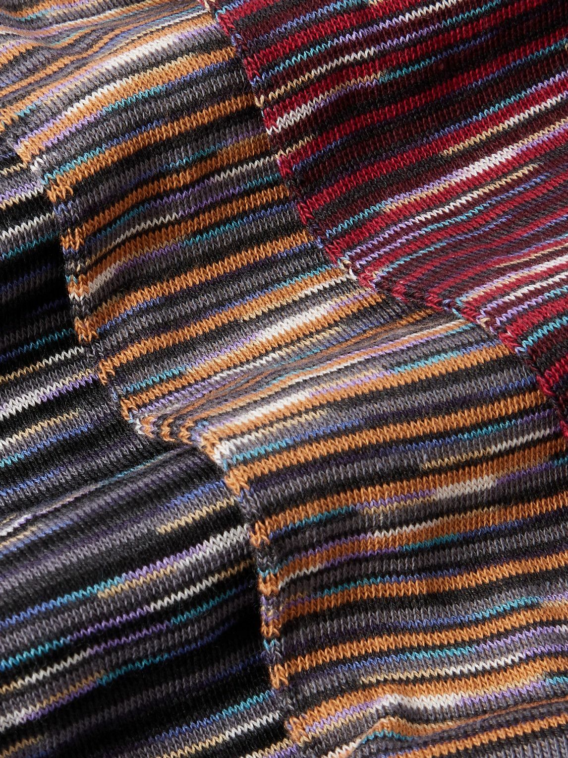 Missoni - Three-Pack Space-Dyed Crochet-Knit Cotton-Blend Socks - Multi