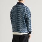 Malbon Men's Wabi Polo in Navy