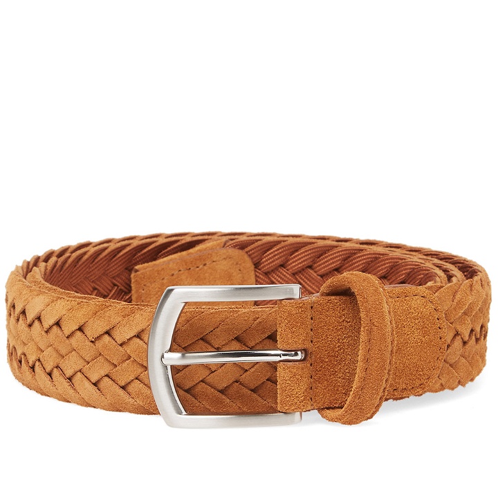 Photo: Anderson's Woven Suede Belt