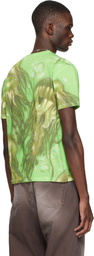 Stockholm (Surfboard) Club Green Airbrush T-shirt