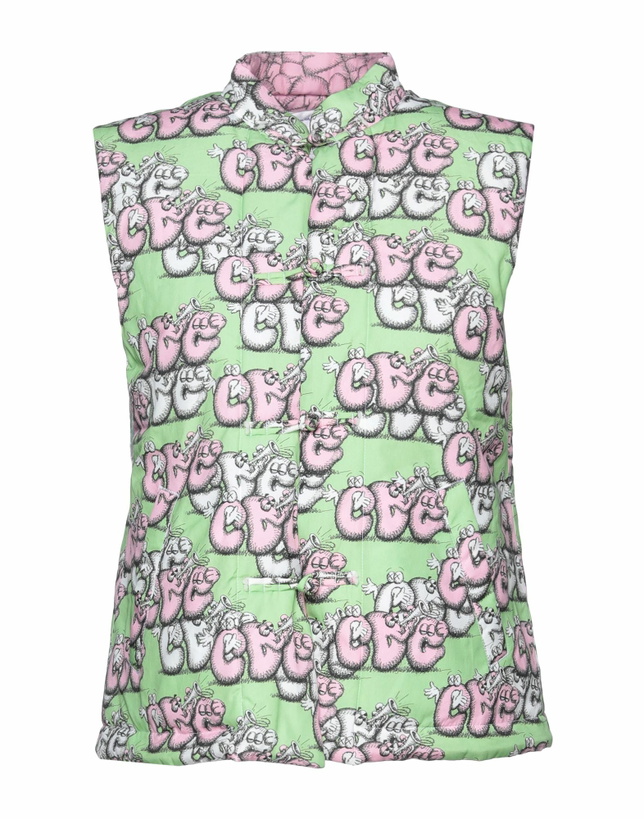 Photo: Comme Des Garçons Shirt Womens Vest Light in Green