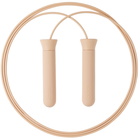 Bala Beige Weighted Jump Rope, 0.5 lb