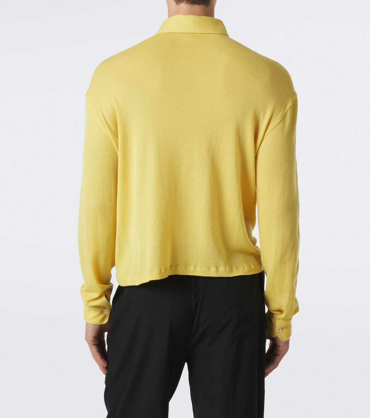 The Row Reyes cashmere and silk polo sweater