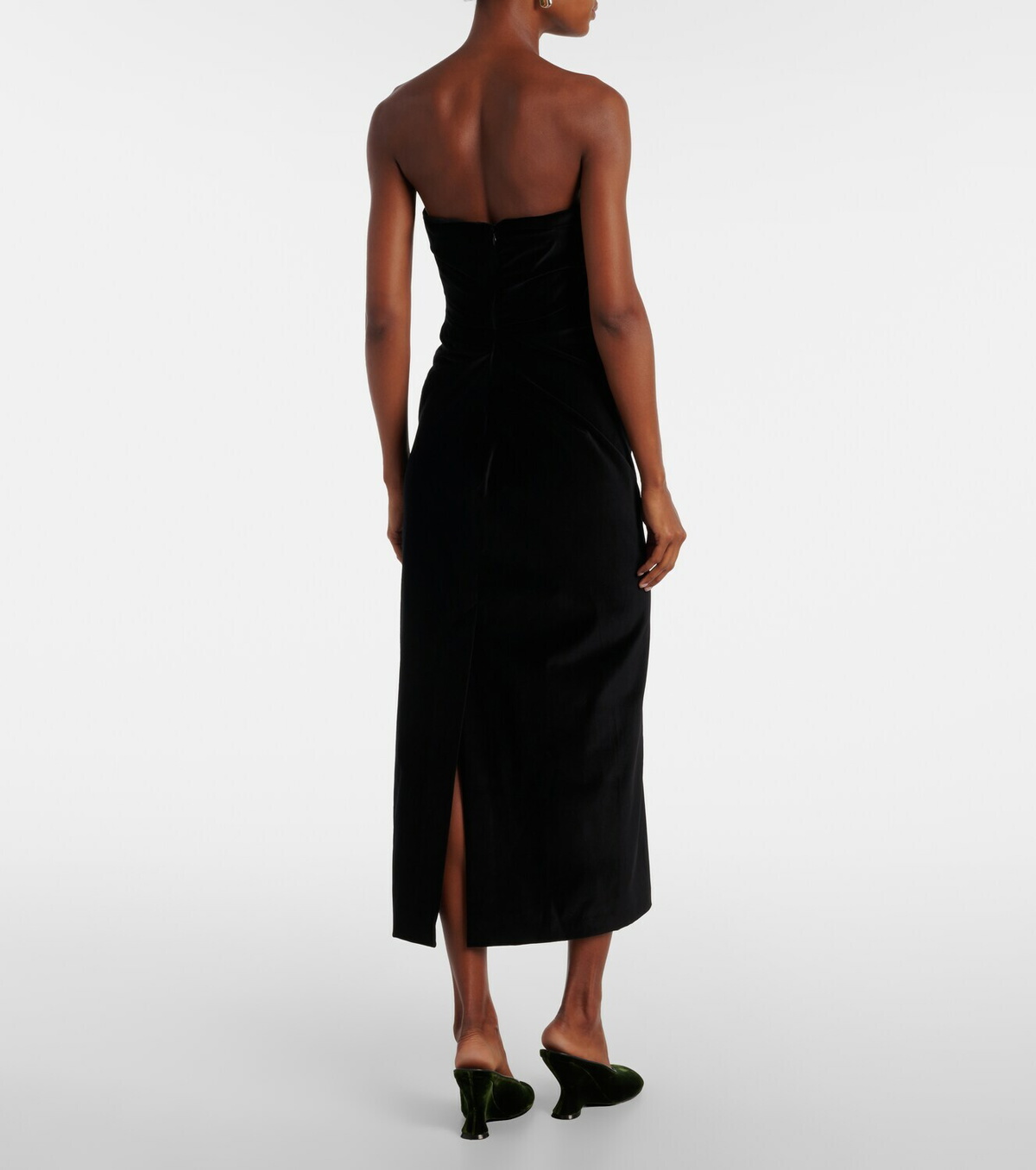 Tove Sabella velvet midi dress