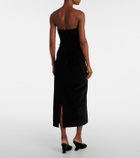 Tove Sabella velvet midi dress