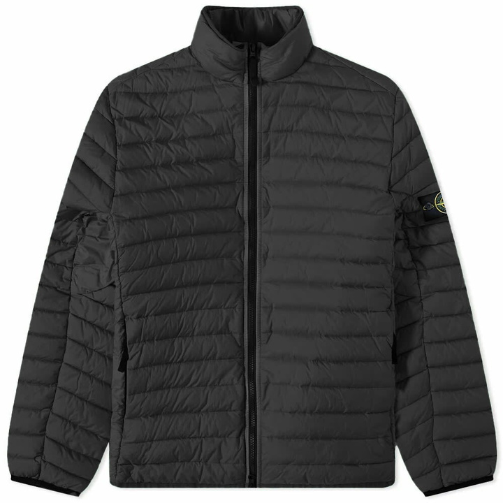 Photo: Stone Island Men's Lightweight Down Jacket in Black