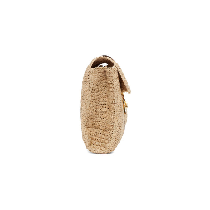 Mark Cross SSENSE Exclusive Beige and Brown Sylvette Clutch
