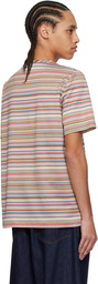 Paul Smith Multicolor Mixed 'Signature Stripe' T-shirt