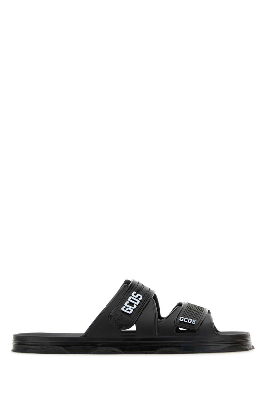 Photo: Black Rubber Gcds Slippers