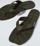 JW Anderson Leaf leather thong sandals