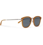 Oliver Peoples - OP-506 D-Frame Acetate and Silver-Tone Sunglasses - Yellow