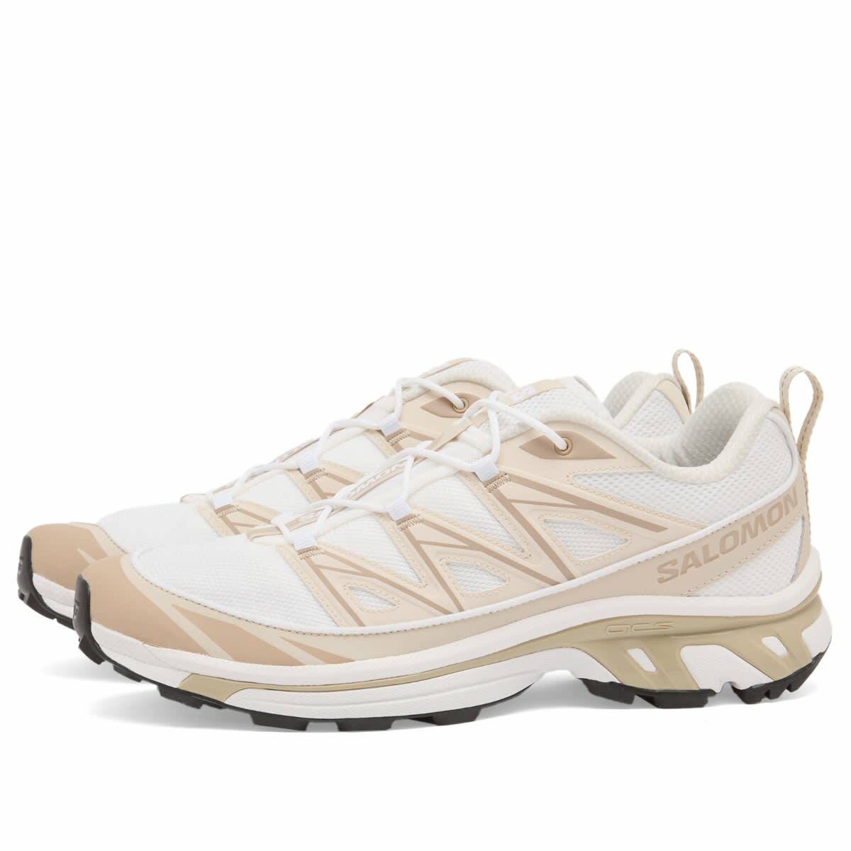 Salomon XT-6 EXPANSE Sneaker in White/Rainy Day &Oxford Tan