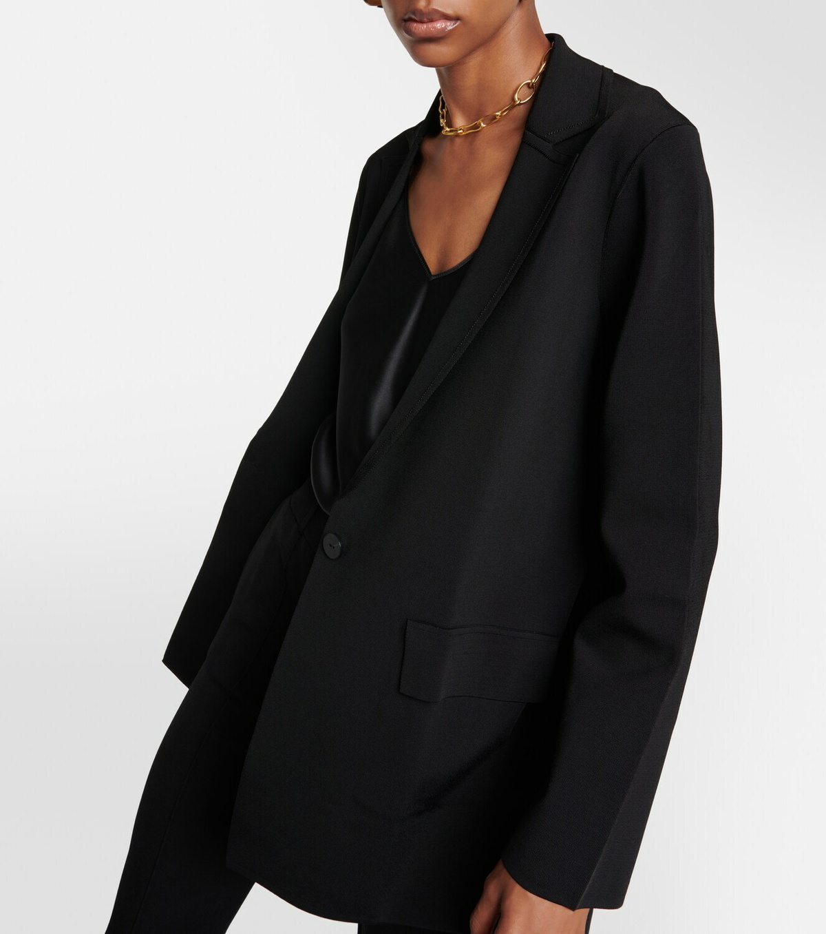 Joseph Single-breasted crêpe blazer