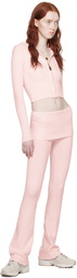 Frankies Bikinis Pink Mason Lounge Pants