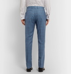 Paul Smith - Blue Soho Slim-Fit Prince of Wales Checked Wool Suit Trousers - Blue