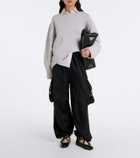 The Attico Wool and cashmere sweater