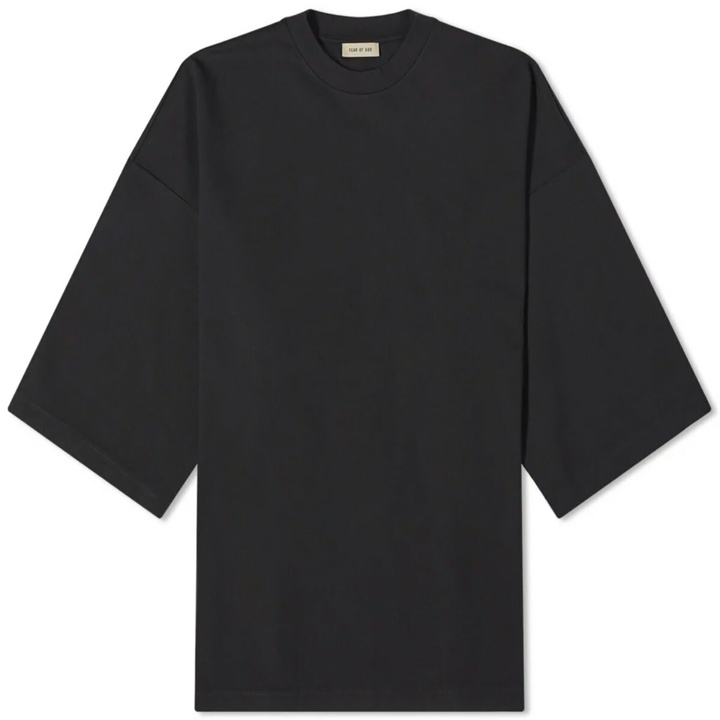 Photo: Fear of God Men's 8th Embroidered Thunderbird Milano T-Shirt in Black