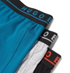 Hugo Boss - Three-Pack Stretch-Cotton Boxer Briefs - Multi